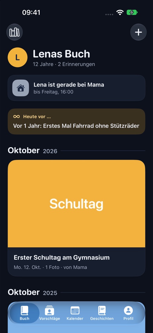 Das Buch im Dunkelmodus